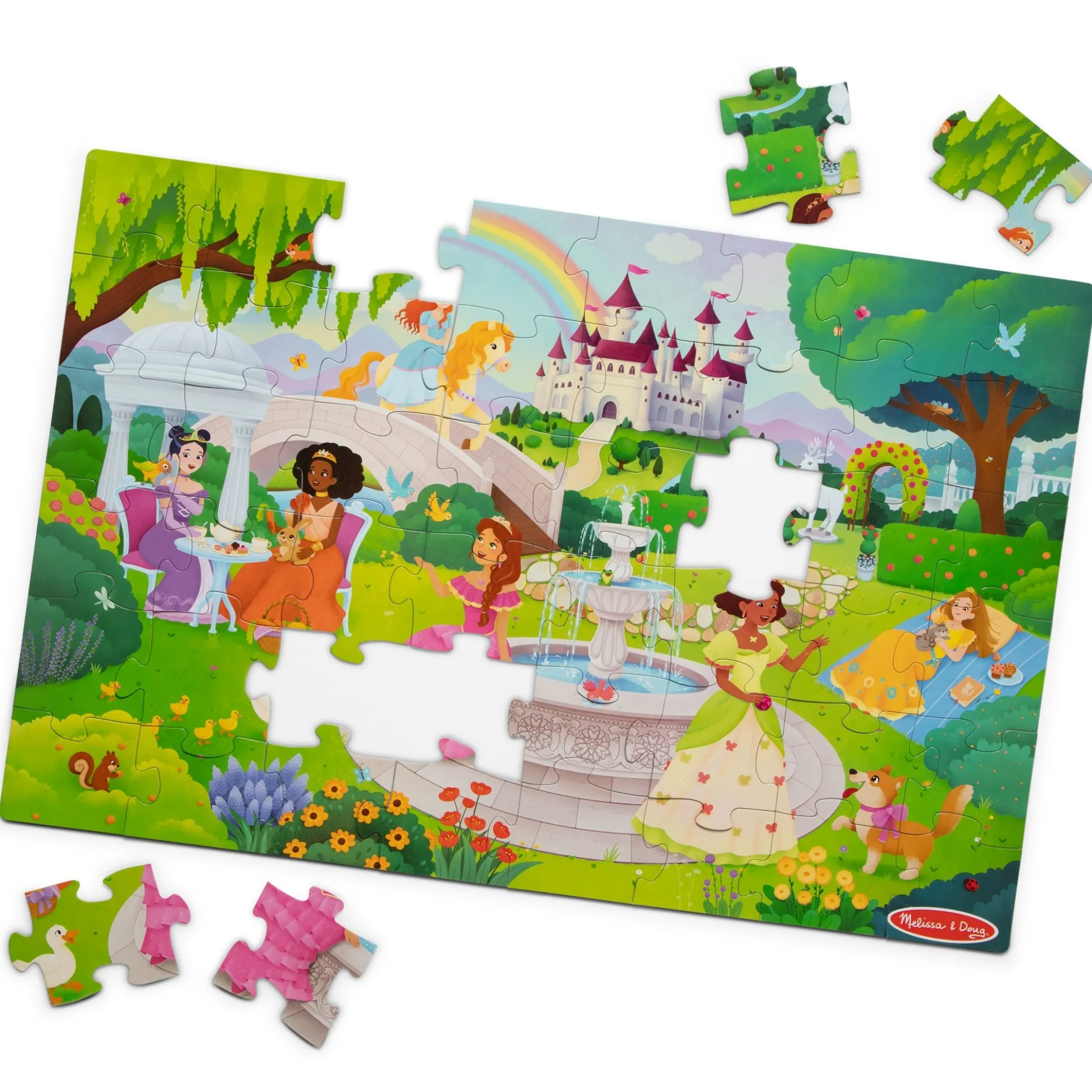 Fairy Tale Castle Floor Puzzle - 48 Pieces