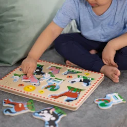 Farm Animals Sound Puzzle - 8 Pieces