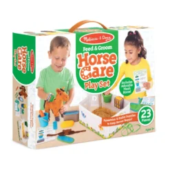 Feed & Groom Horse Care Play Set