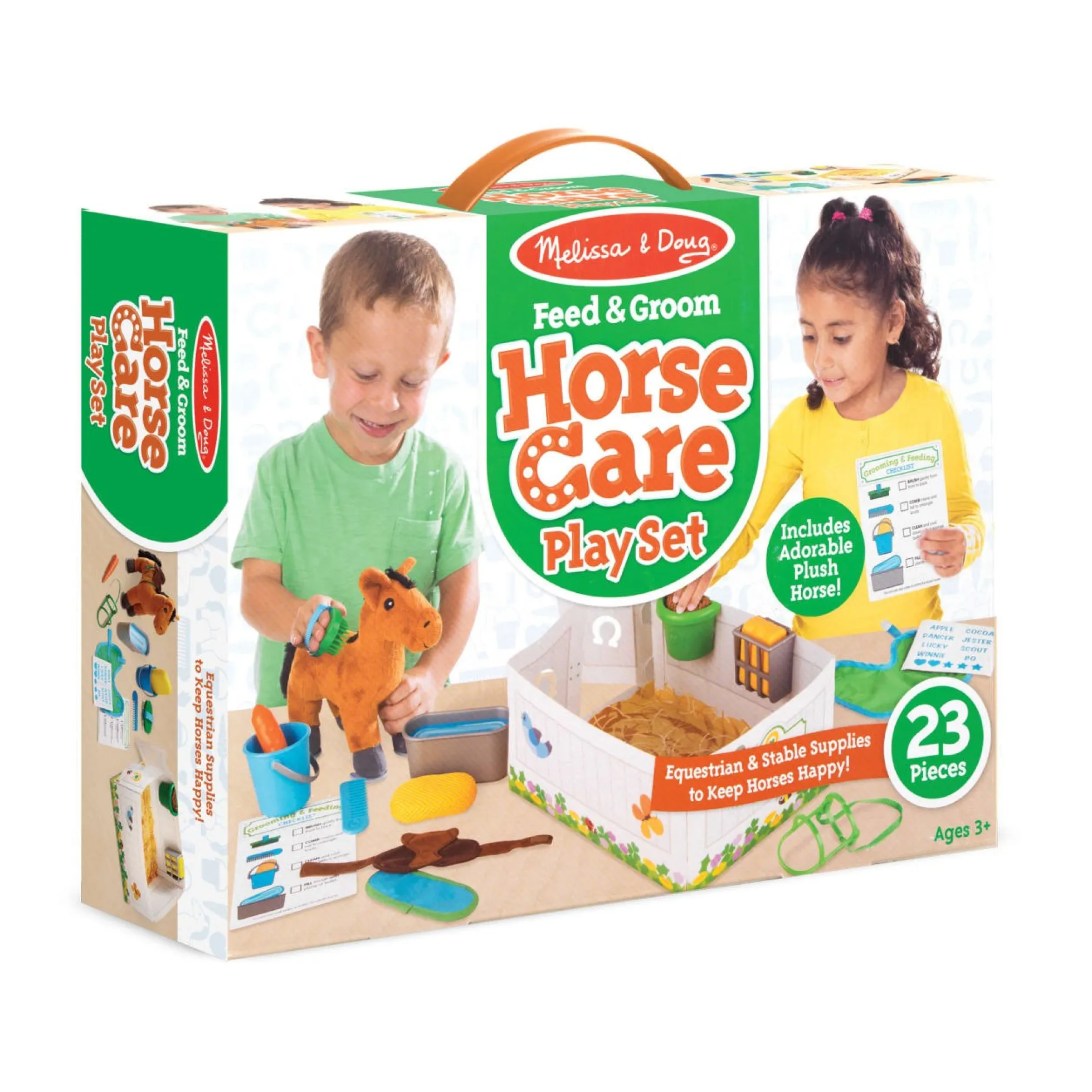 Feed & Groom Horse Care Play Set
