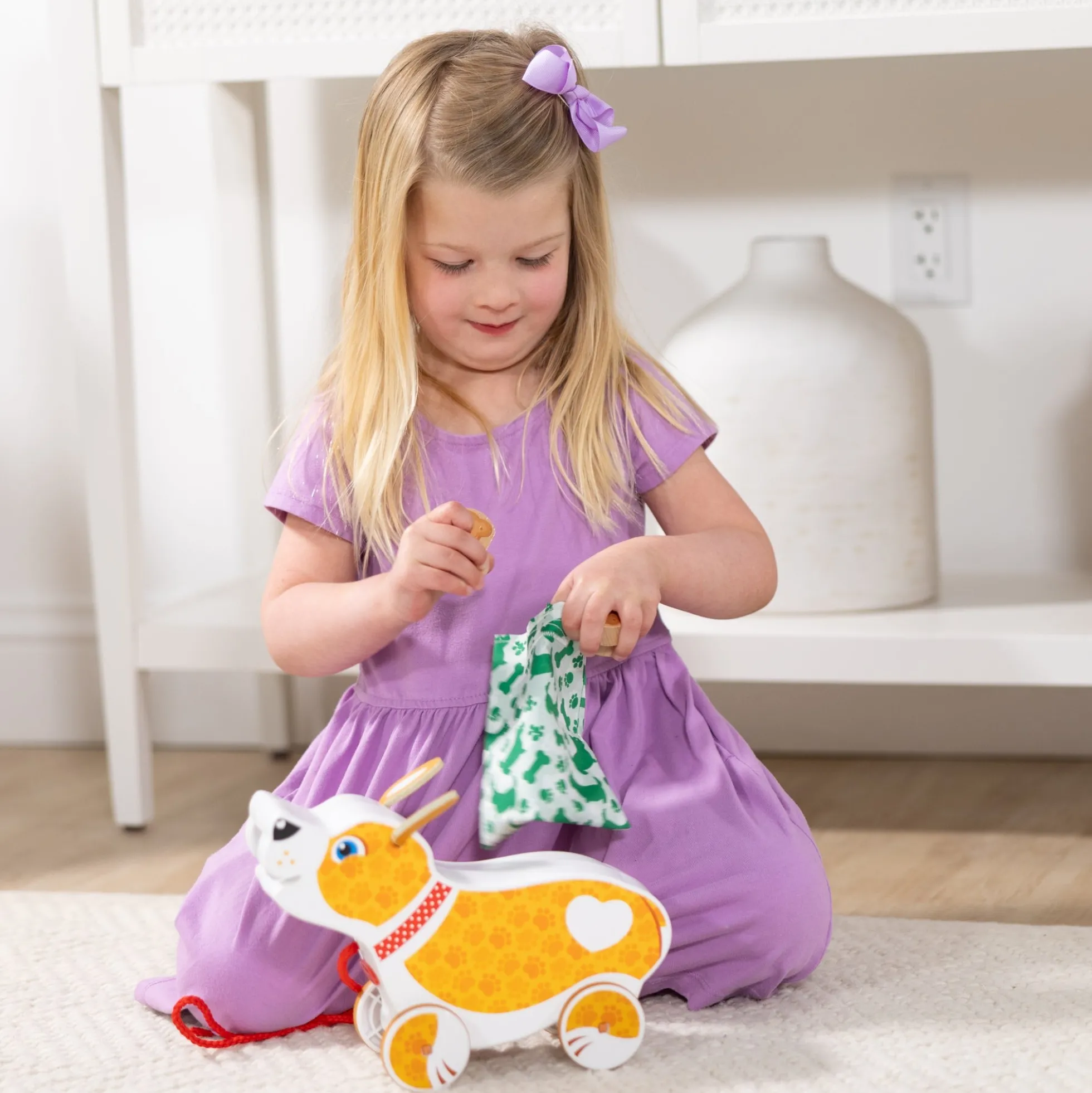 Feed, Walk & Poo Pup Play Set