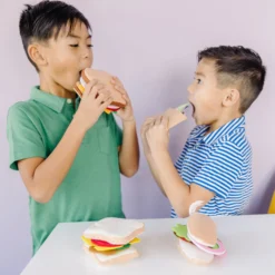 Felt Food Sandwich Play Set
