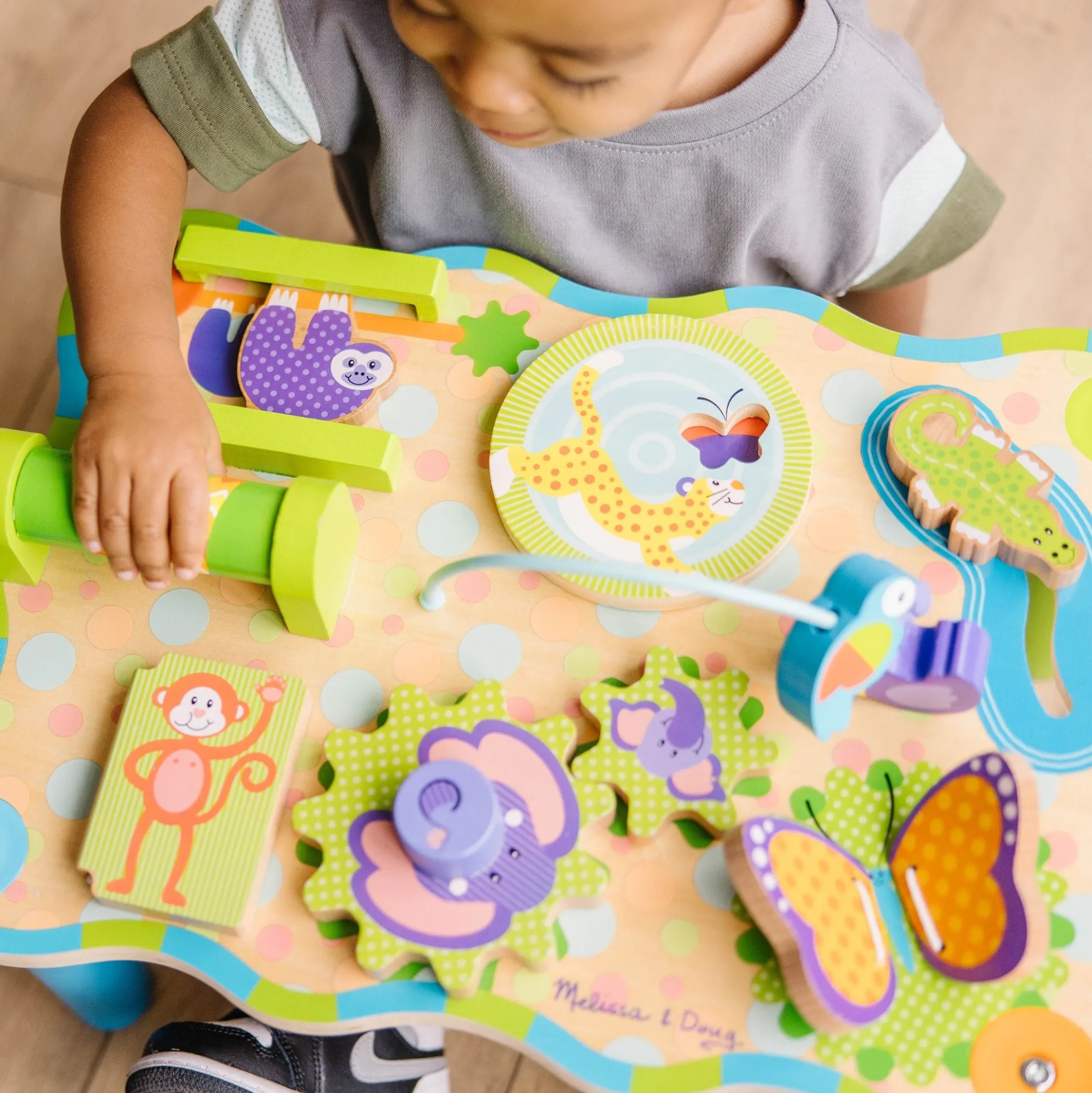 First Play Jungle Activity Table