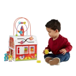 First Play Slide, Sort & Roll Activity Barn