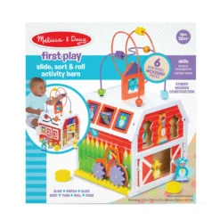 First Play Slide, Sort & Roll Activity Barn