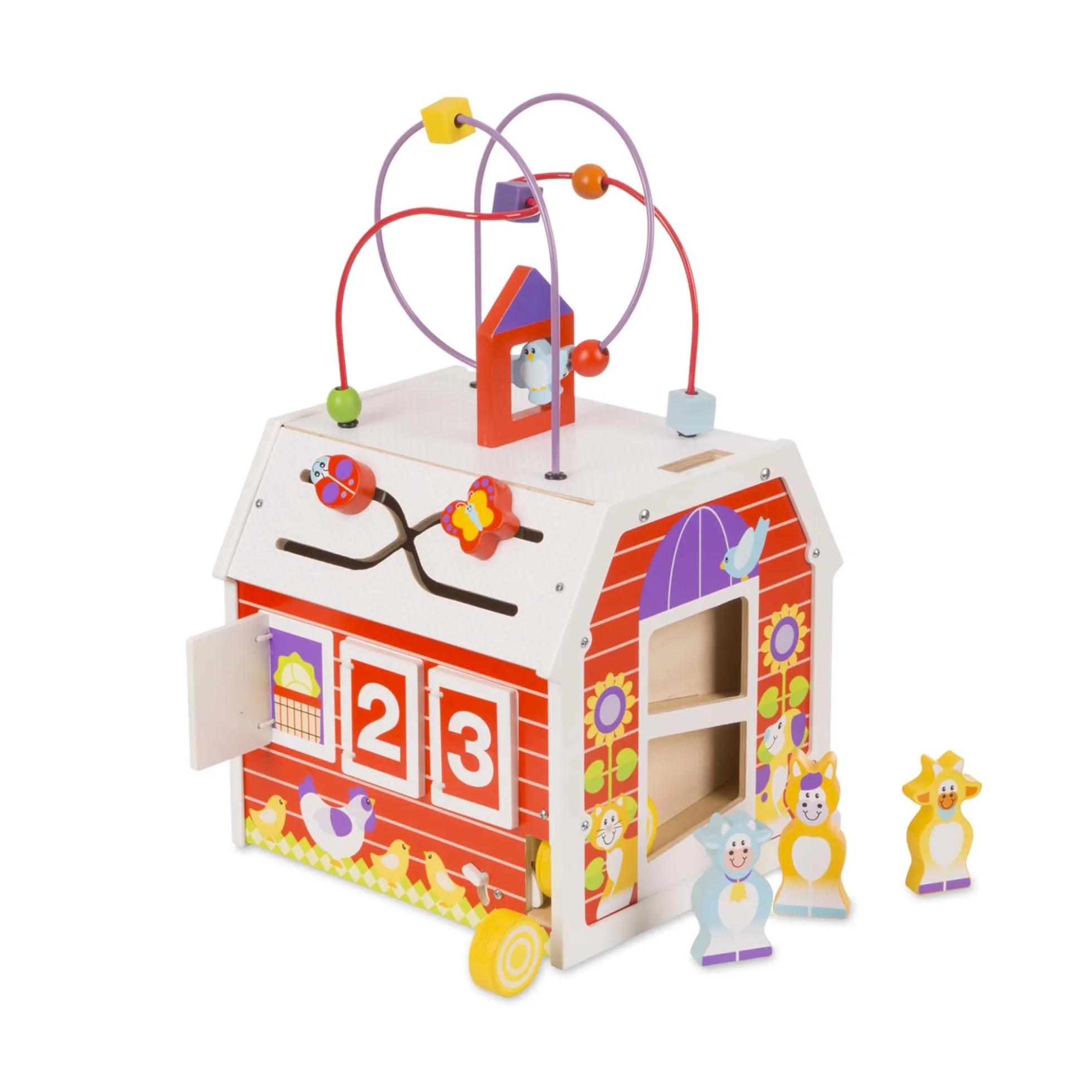 First Play Slide, Sort & Roll Activity Barn