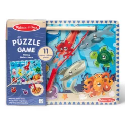 Fishing Magnetic Puzzle Game - 10 Pieces