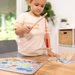 Fishing Magnetic Puzzle Game - 10 Pieces