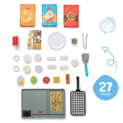 Flip & Fry Grill Play Set with Color Changing Water WOW!