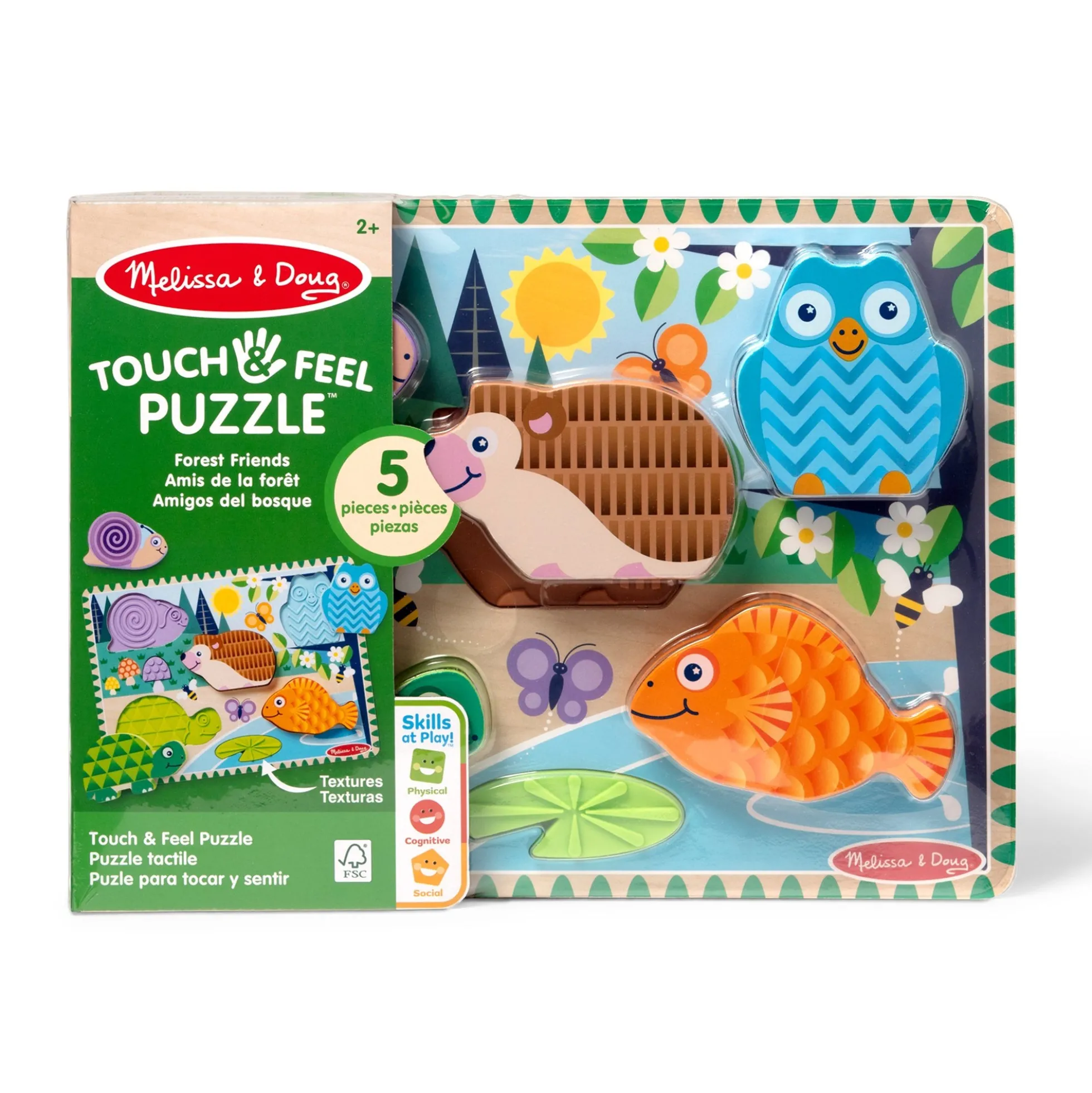 Forest Friends Touch & Feel Puzzle