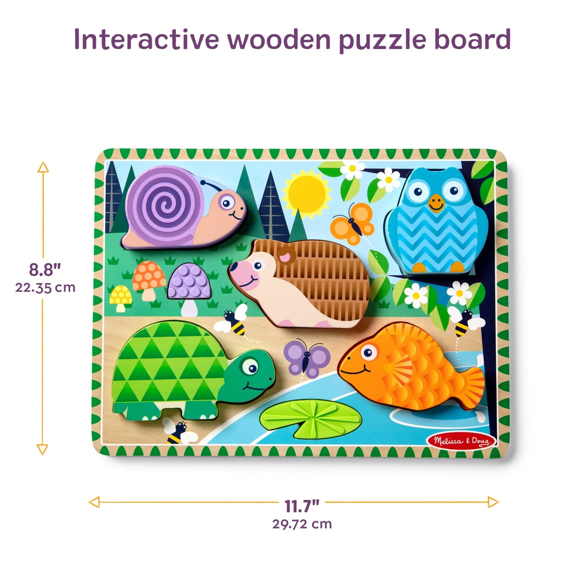 Forest Friends Touch & Feel Puzzle
