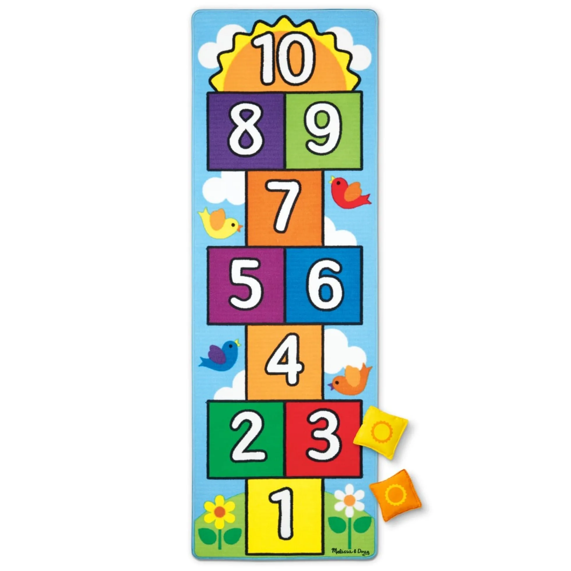 Hop & Count Hopscotch Rug