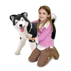 Husky Giant Stuffed Animal