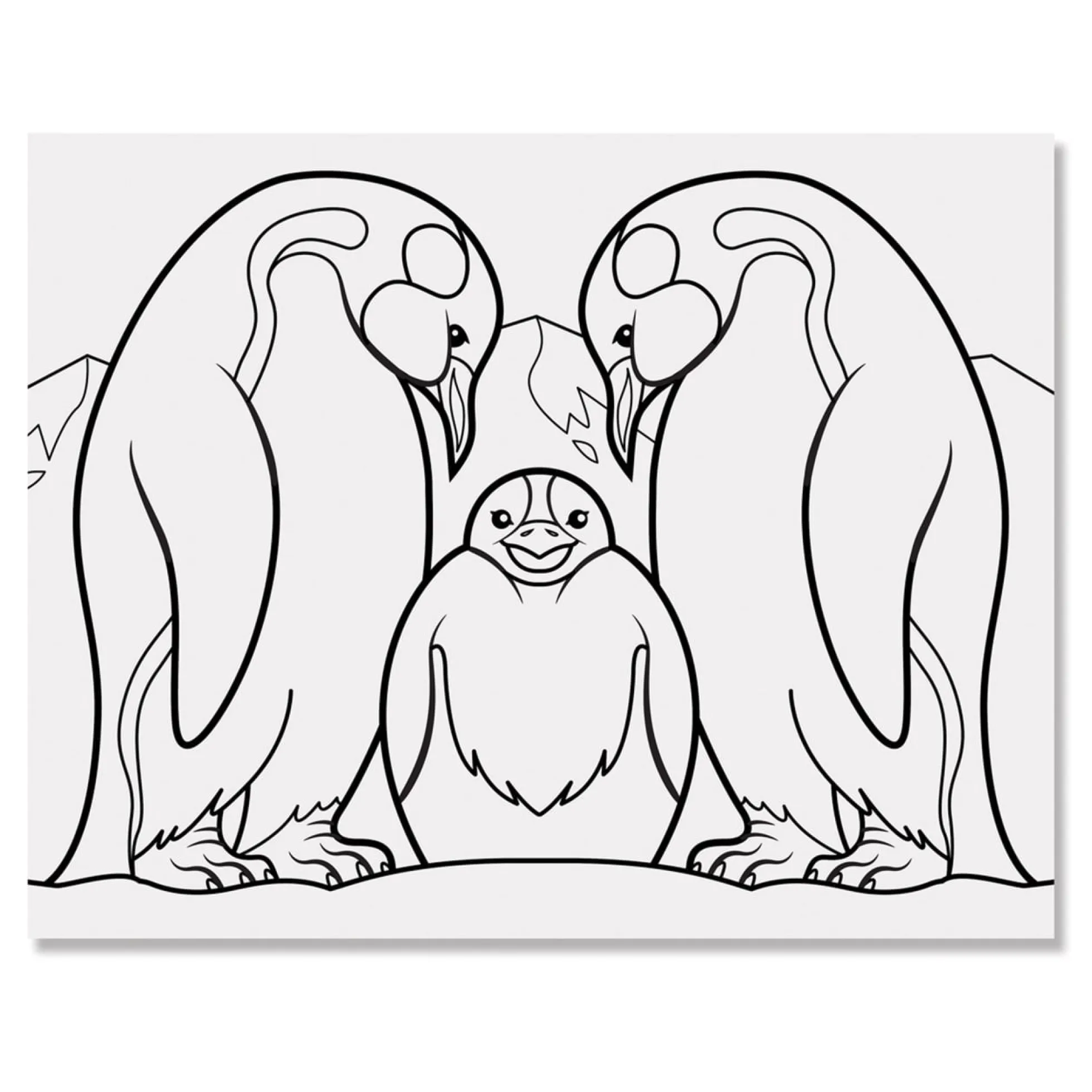 Jumbo Coloring Pad - Animals