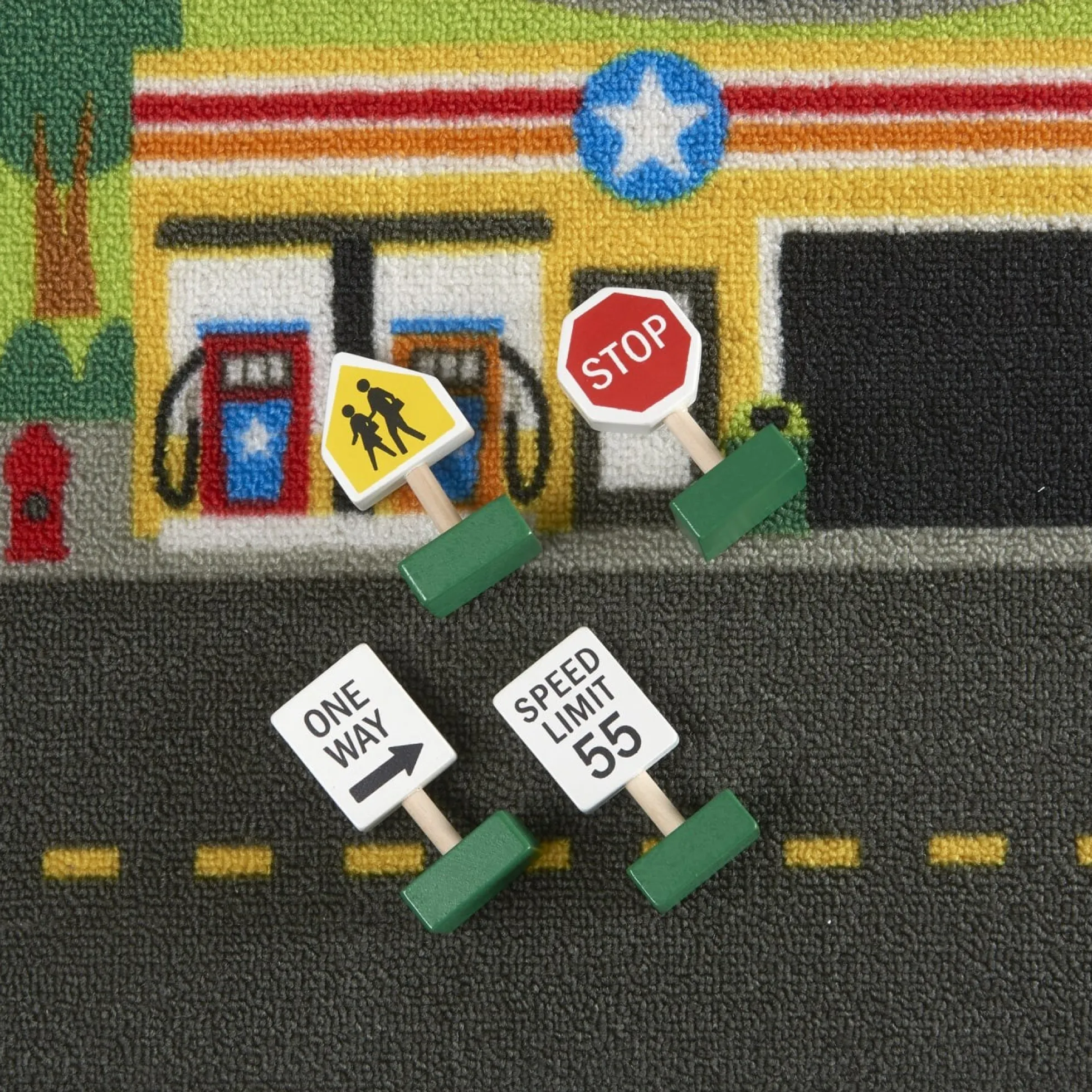 Jumbo Roadway Activity Rug