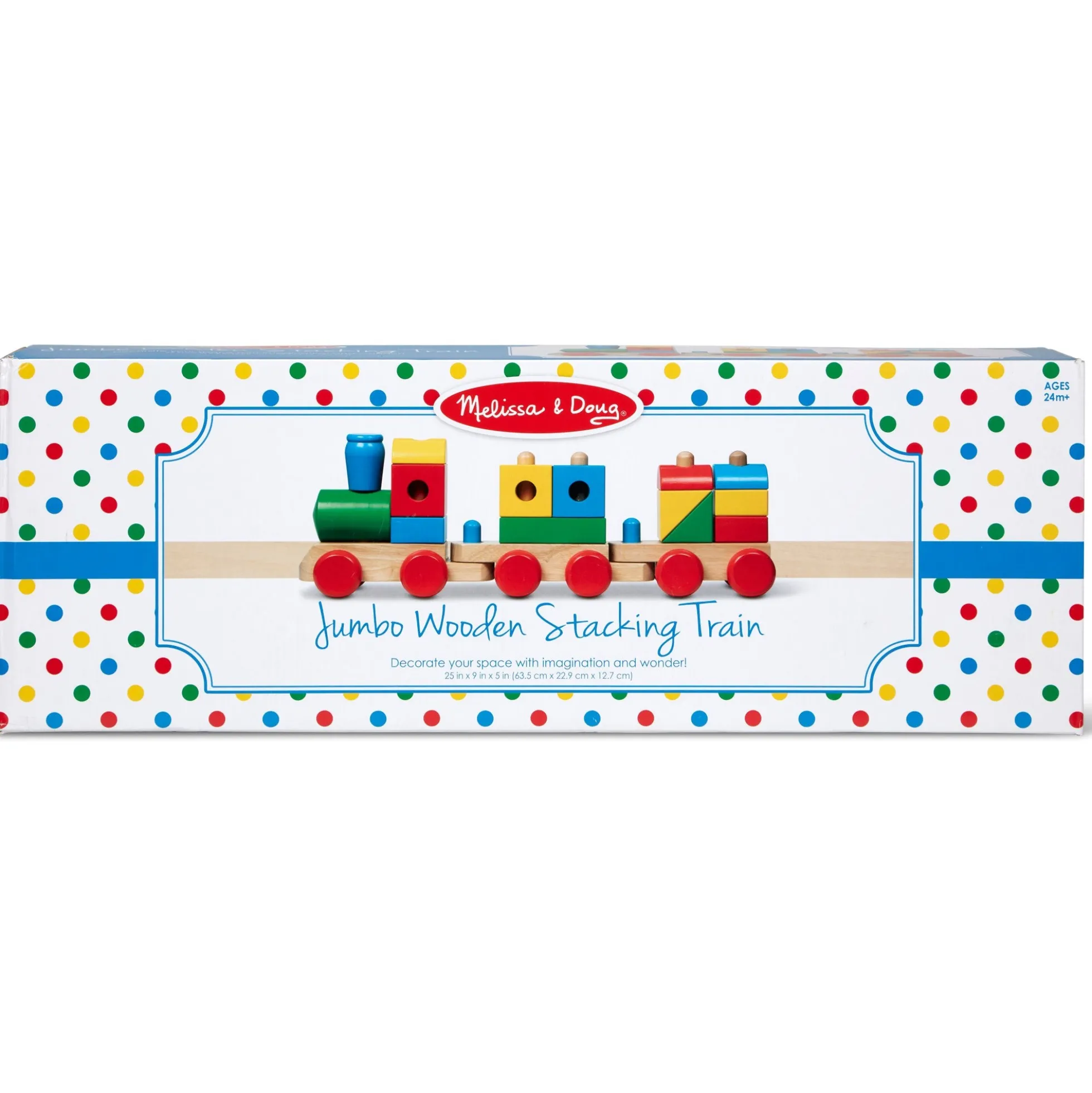 Jumbo Wooden Stacking Train – Classic