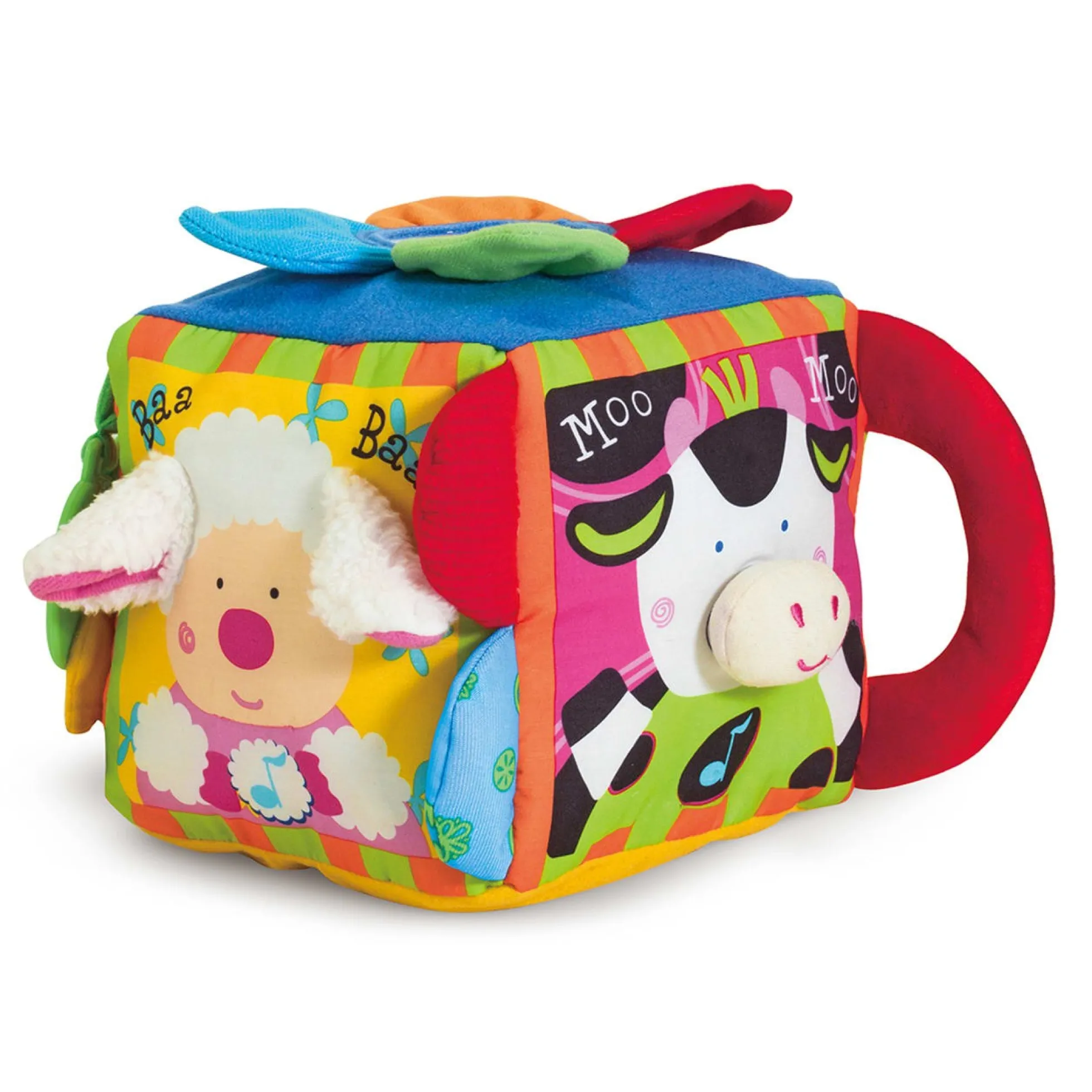 K’s Kids Musical Farmyard Cube Learning Toy