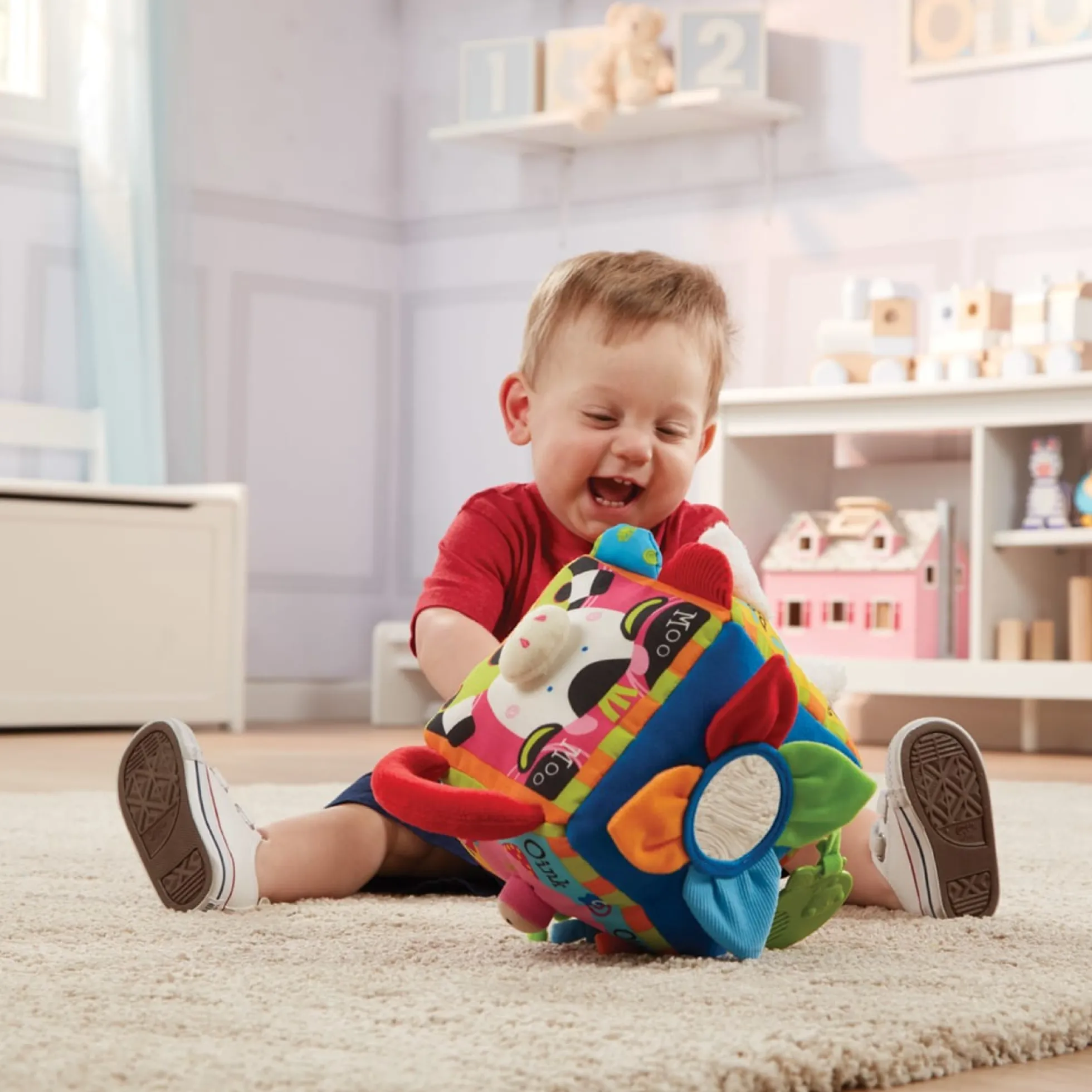 K’s Kids Musical Farmyard Cube Learning Toy