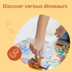 Land of Dinosaurs Floor Puzzle - 48 Pieces