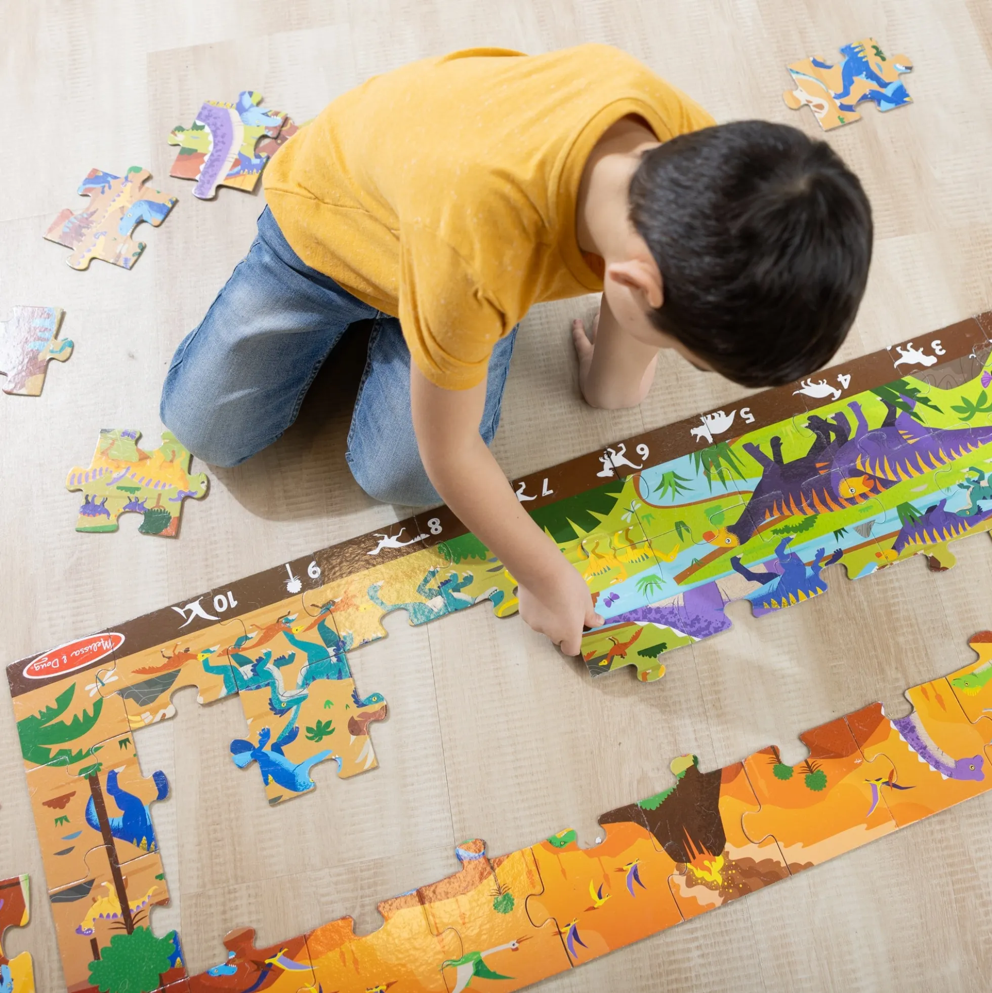 Land of Dinosaurs Floor Puzzle - 48 Pieces