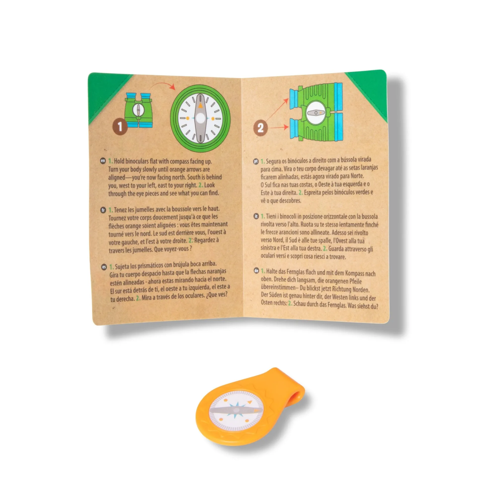 Let’s Explore Binoculars & Compass Play Set