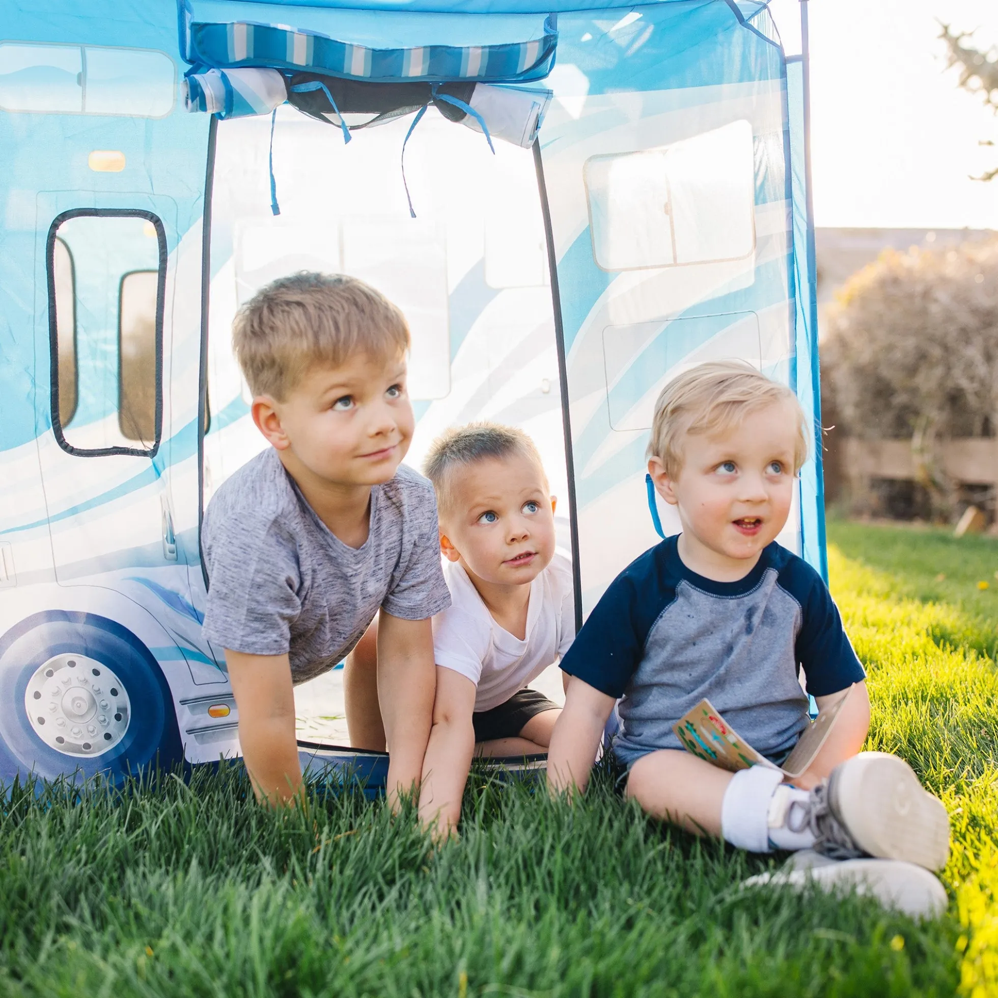 Let’s Explore Camper Tent Play Set