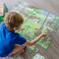Let's Explore Double-Sided Seek & Find Puzzle