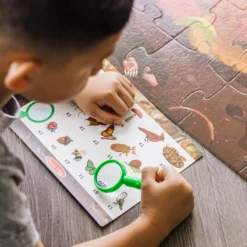 Let's Explore Double-Sided Seek & Find Puzzle