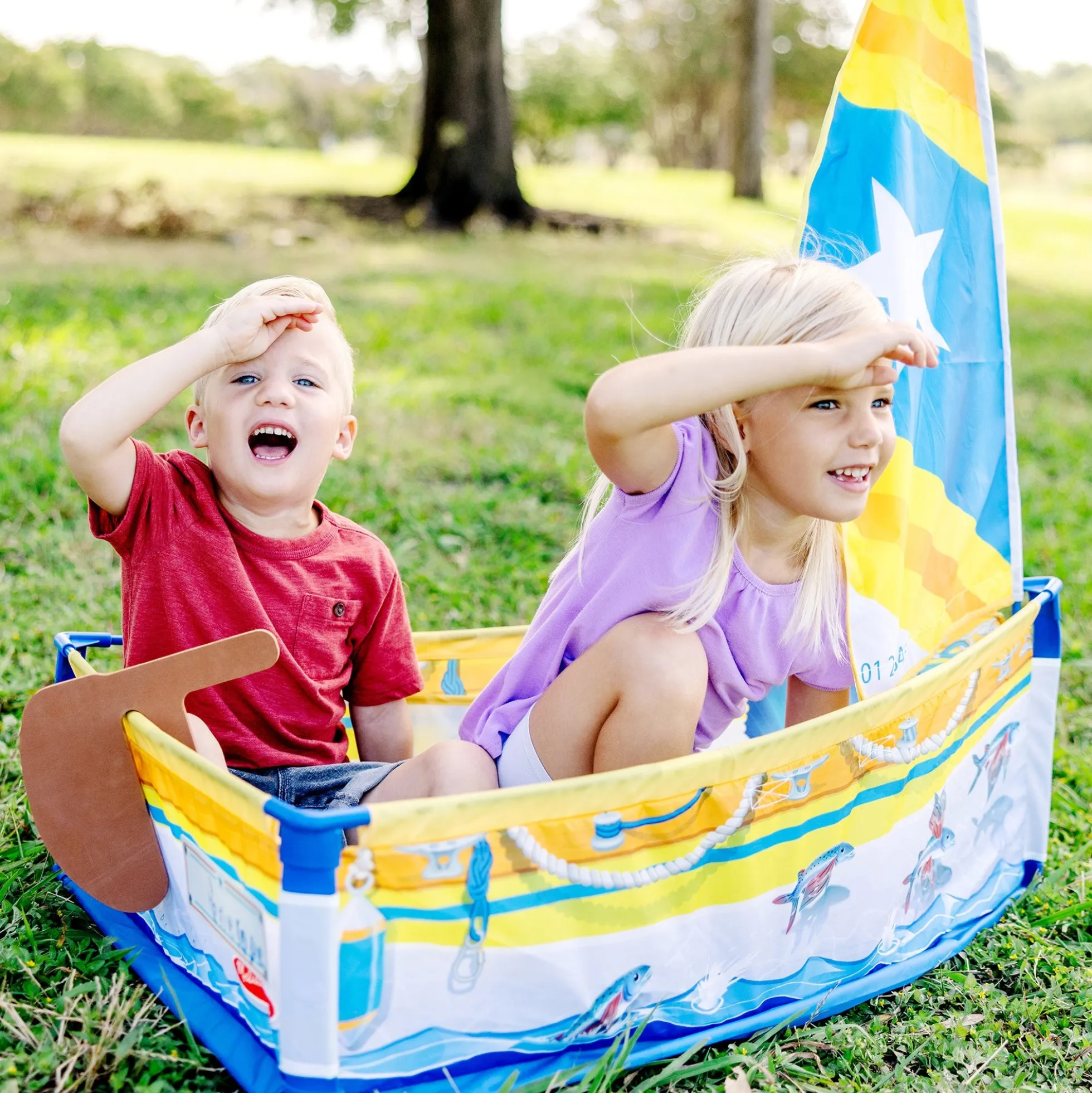 Let's Explore Sailboat Play Set