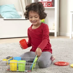 Let's Play House! Wash & Dry Dish Set