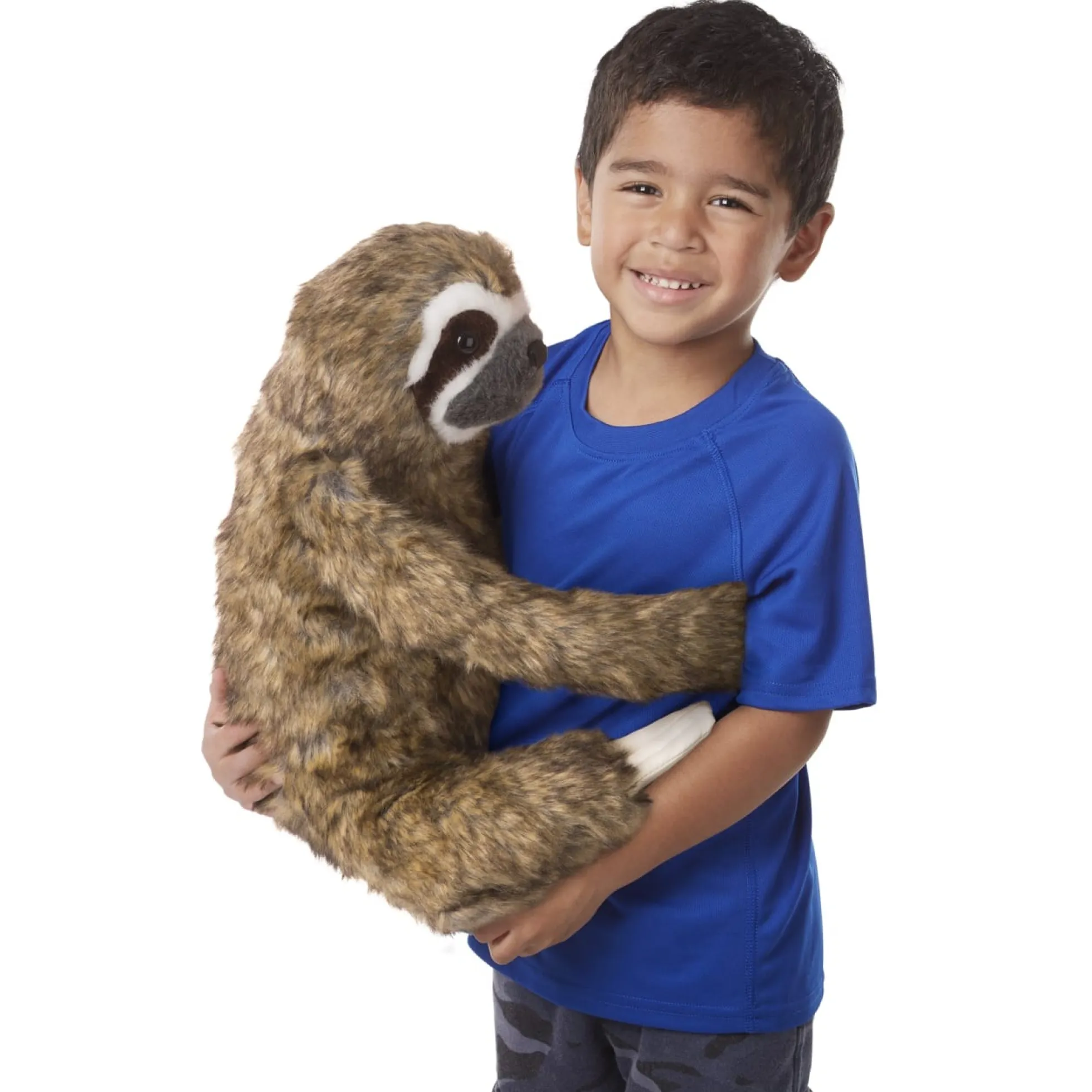 Lifelike Plush Sloth