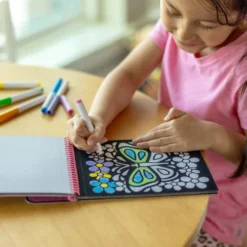 Magic Velvet Butterfly Scenes - On the Go Travel Activity