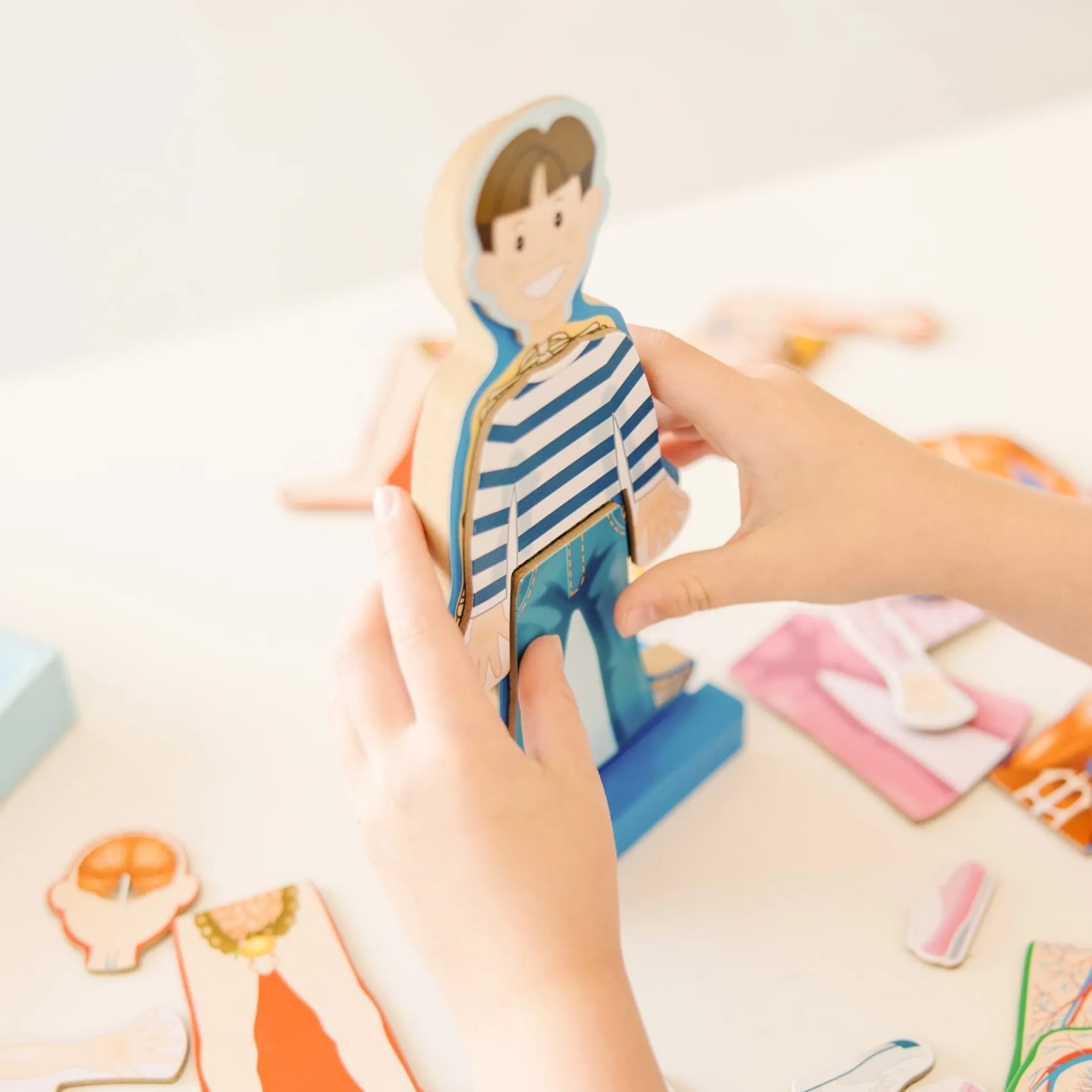 Magnetic Human Body Play Set