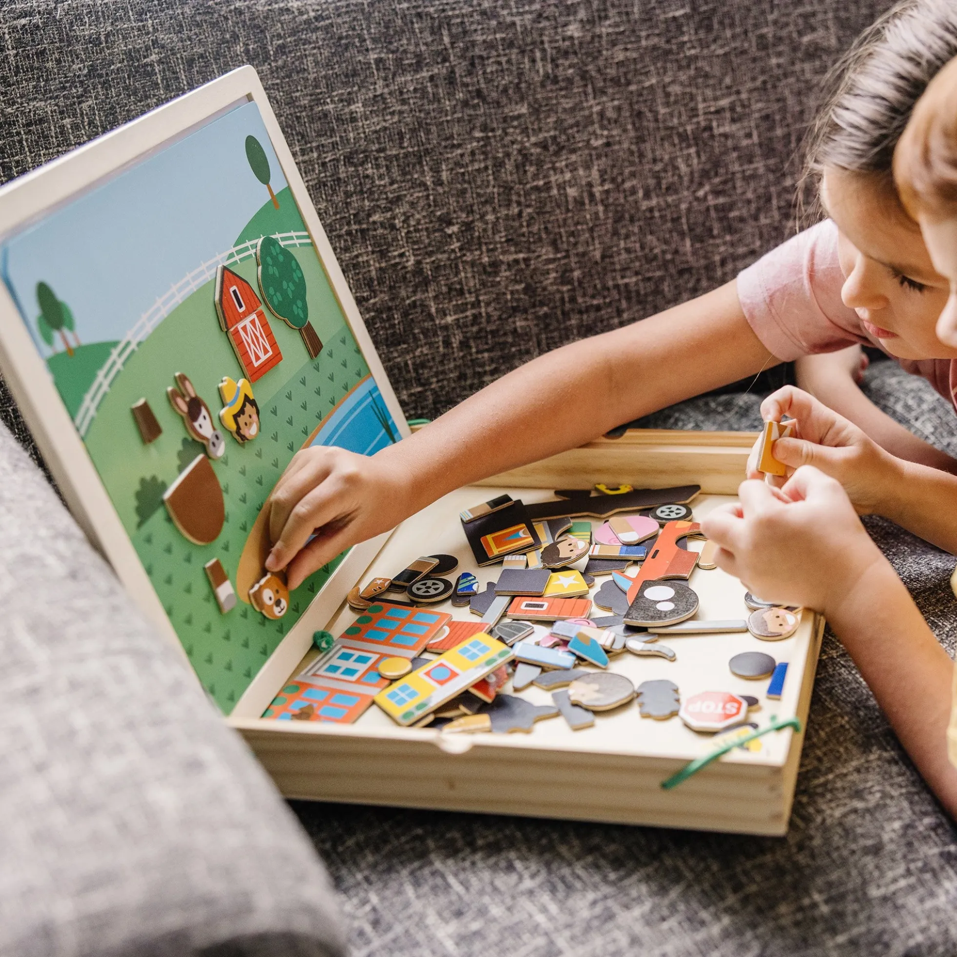 Magnetic Matching Picture Game