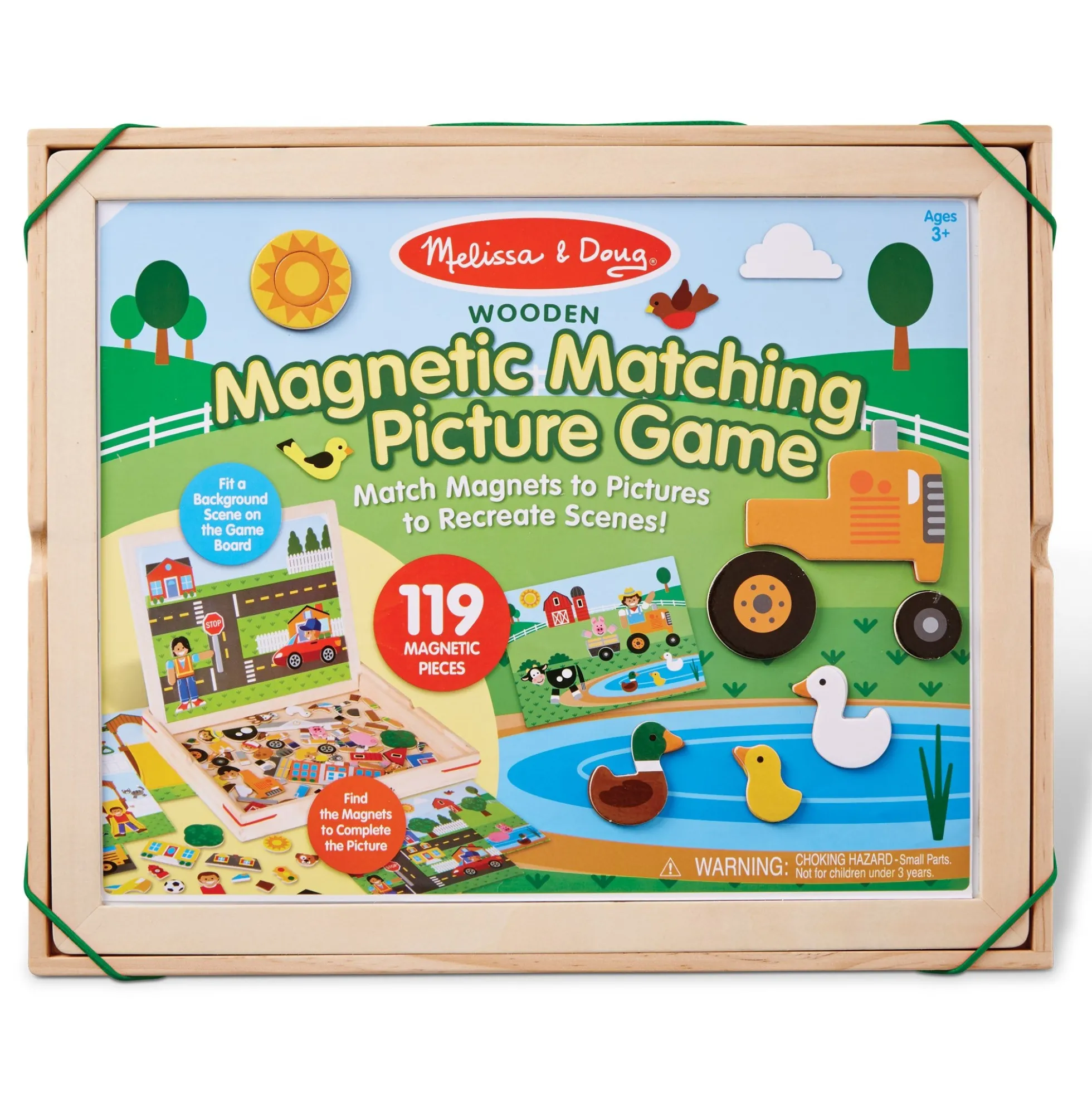 Magnetic Matching Picture Game