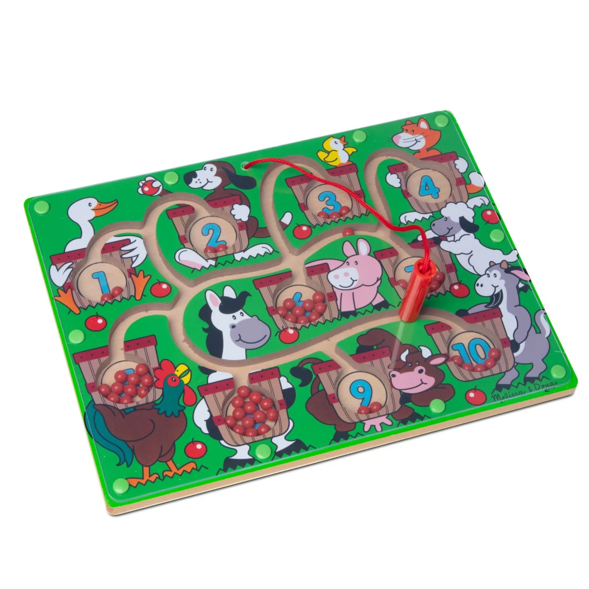 Magnetic Number Maze
