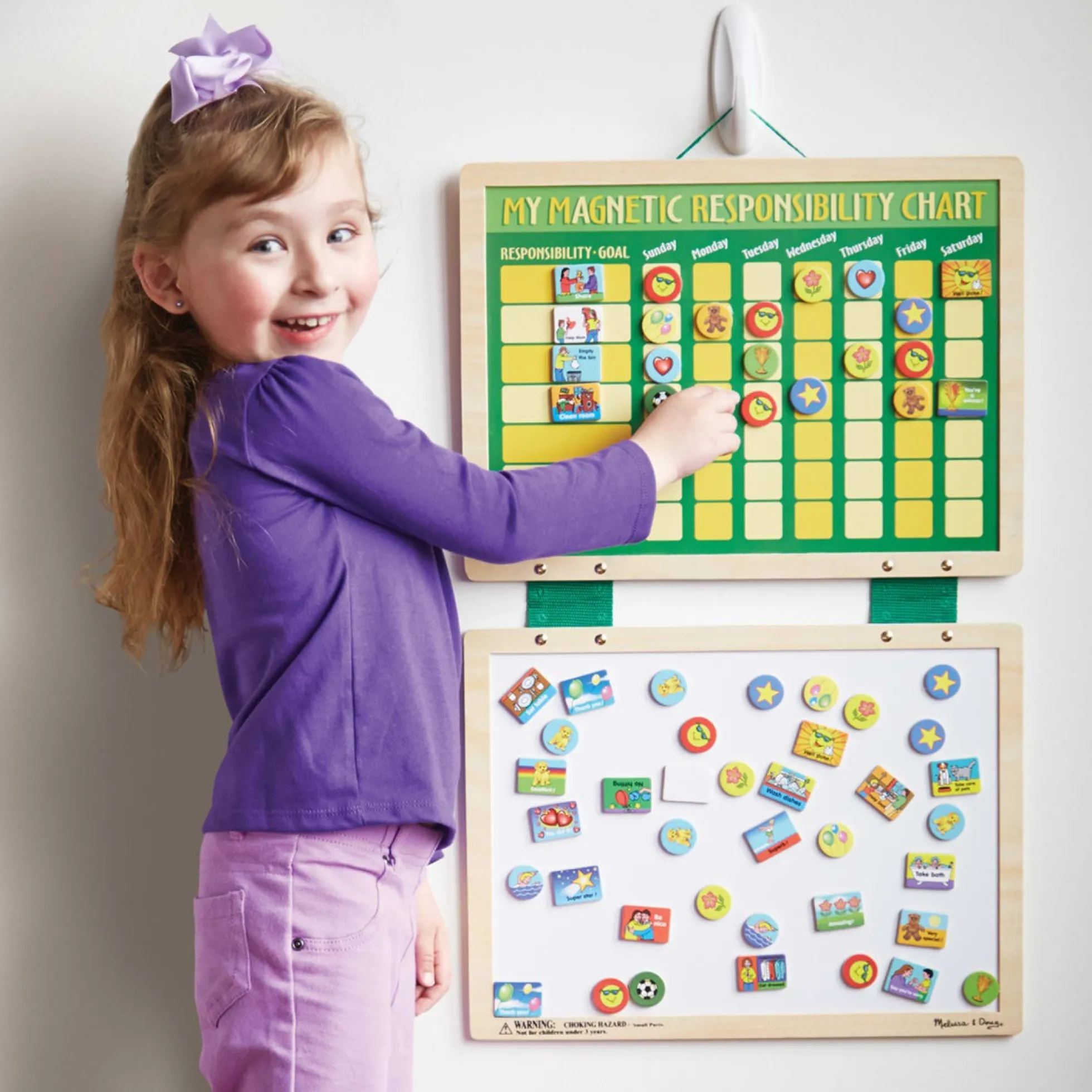 Magnetic Responsibility Chart - Chore Chart