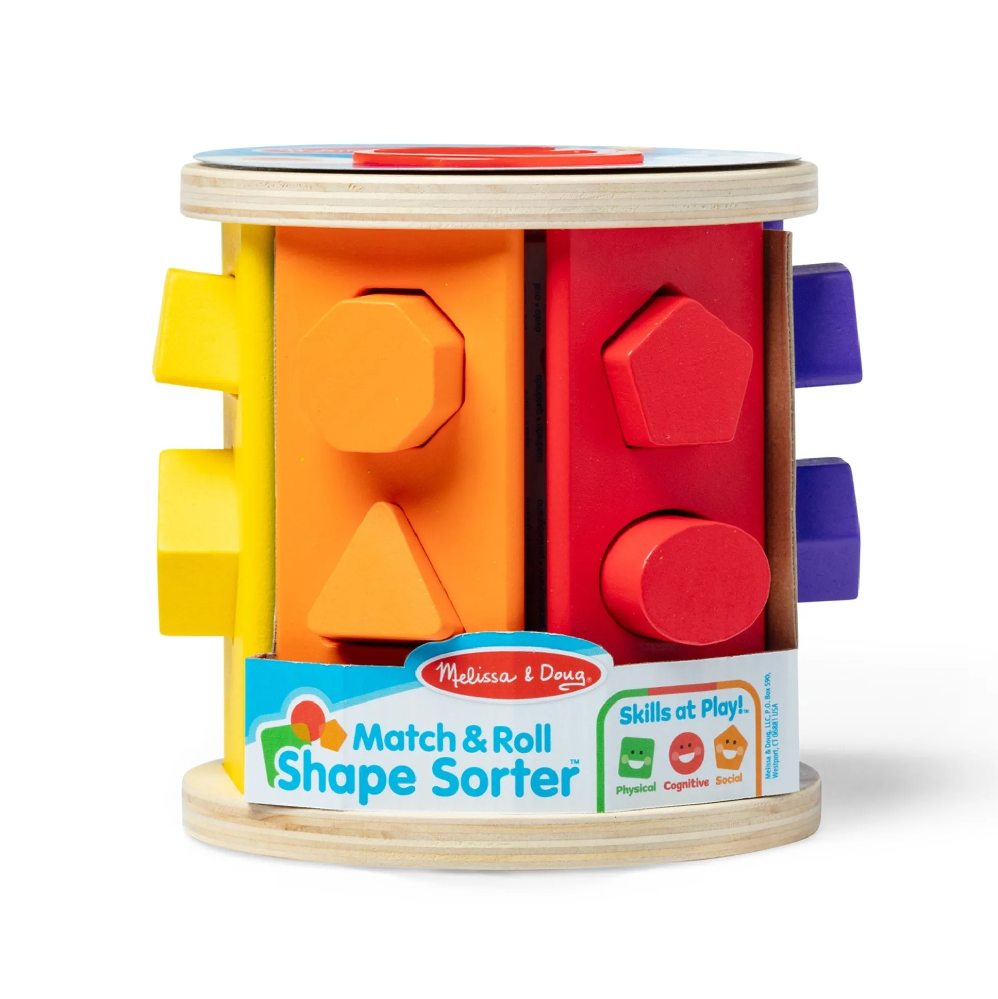 Match and Roll Shape Sorter
