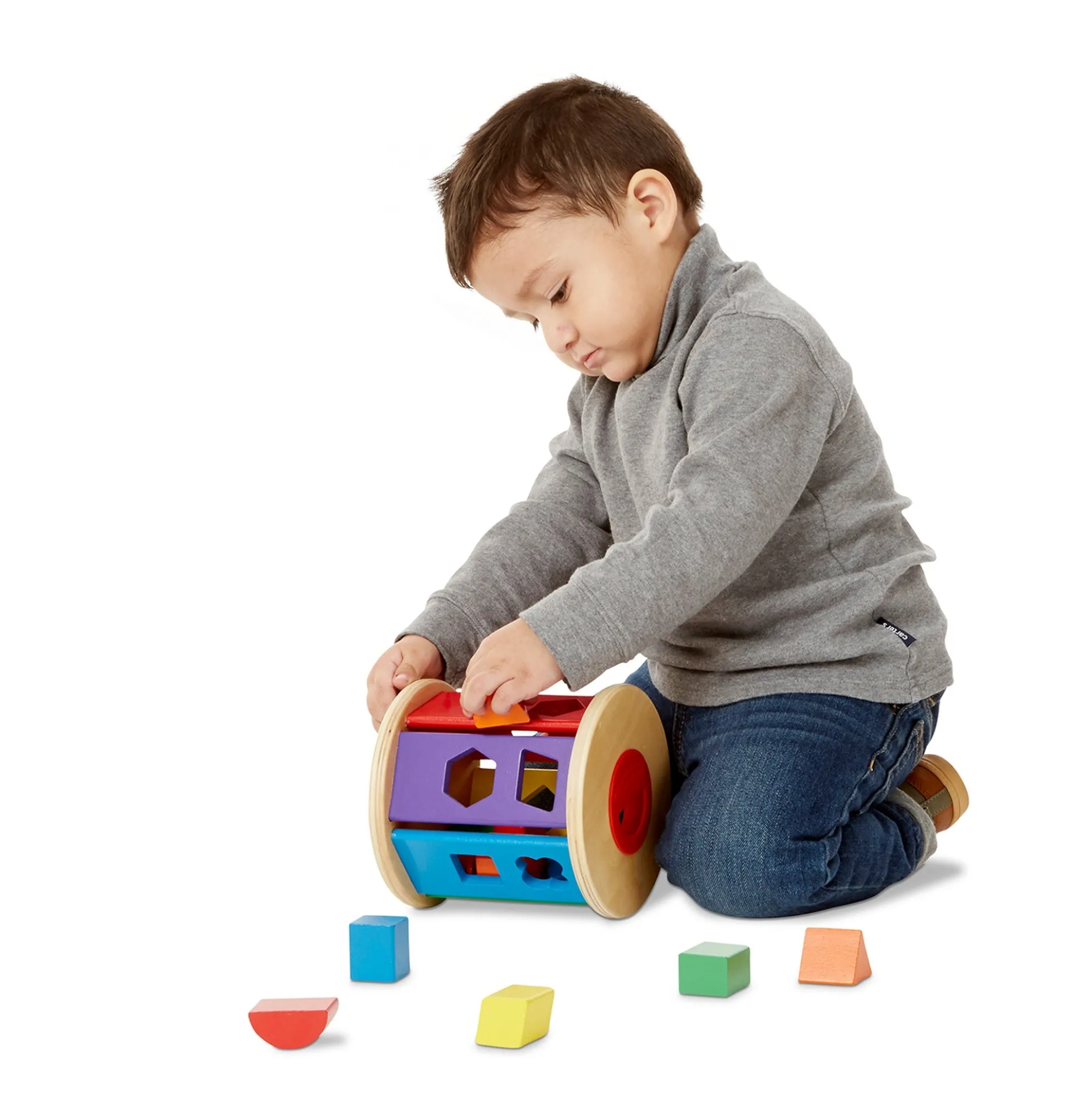 Match and Roll Shape Sorter