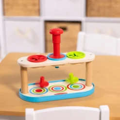 Match & Push Spinning Tops