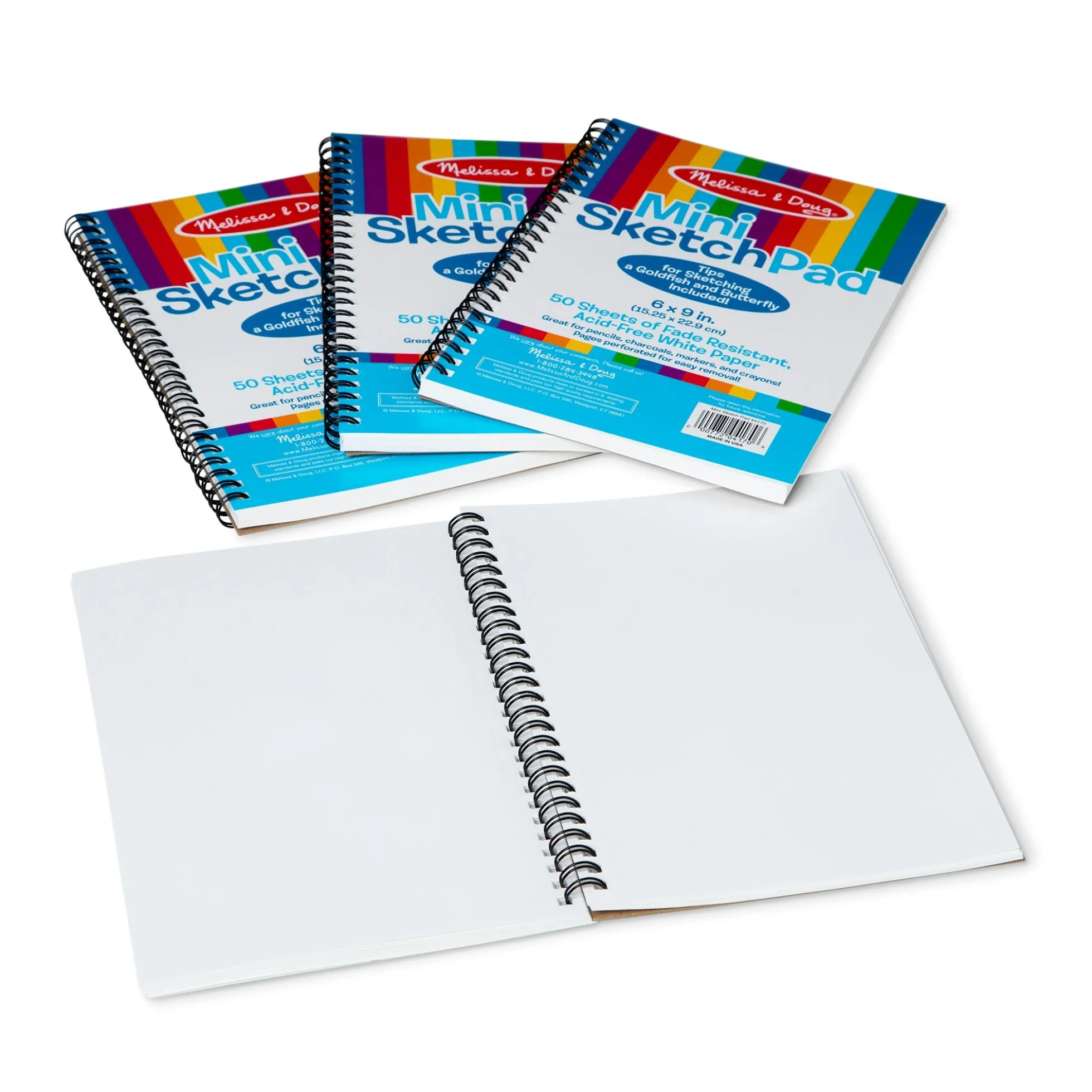 Mini Sketch Pad 4-Pack