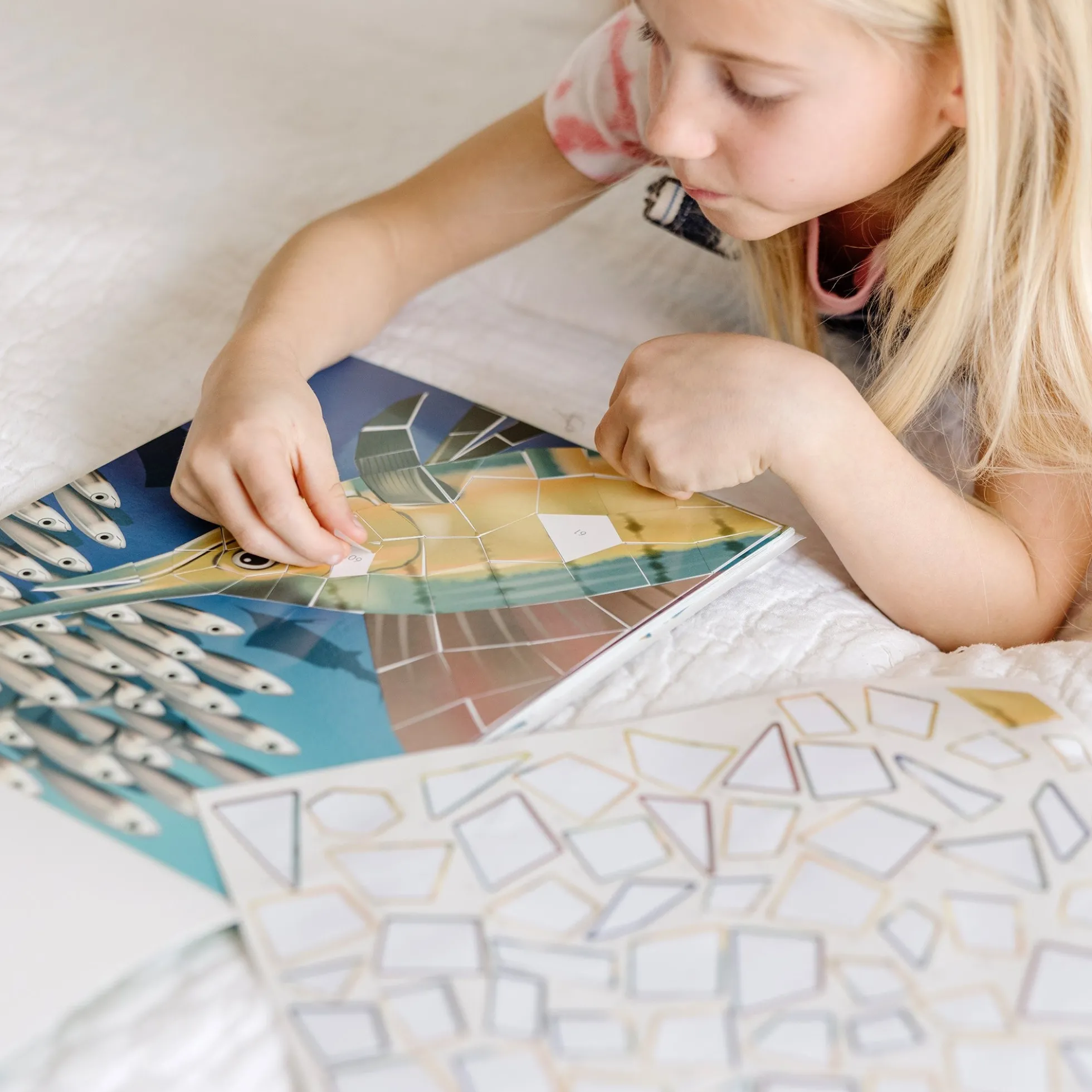 Mosaic Sticker Pad - Ocean