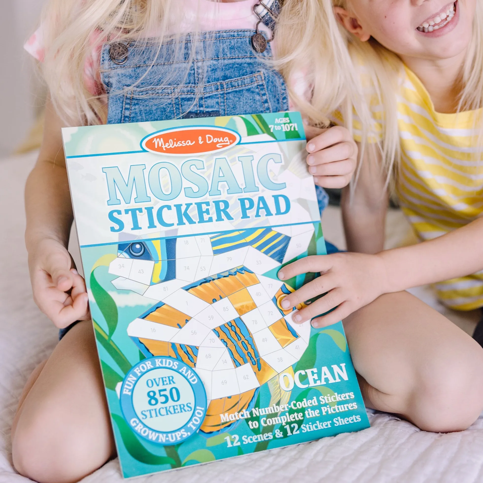 Mosaic Sticker Pad - Ocean
