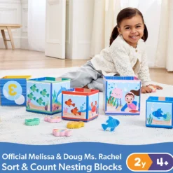 Ms. Rachel™ Sort & Count Nesting Blocks