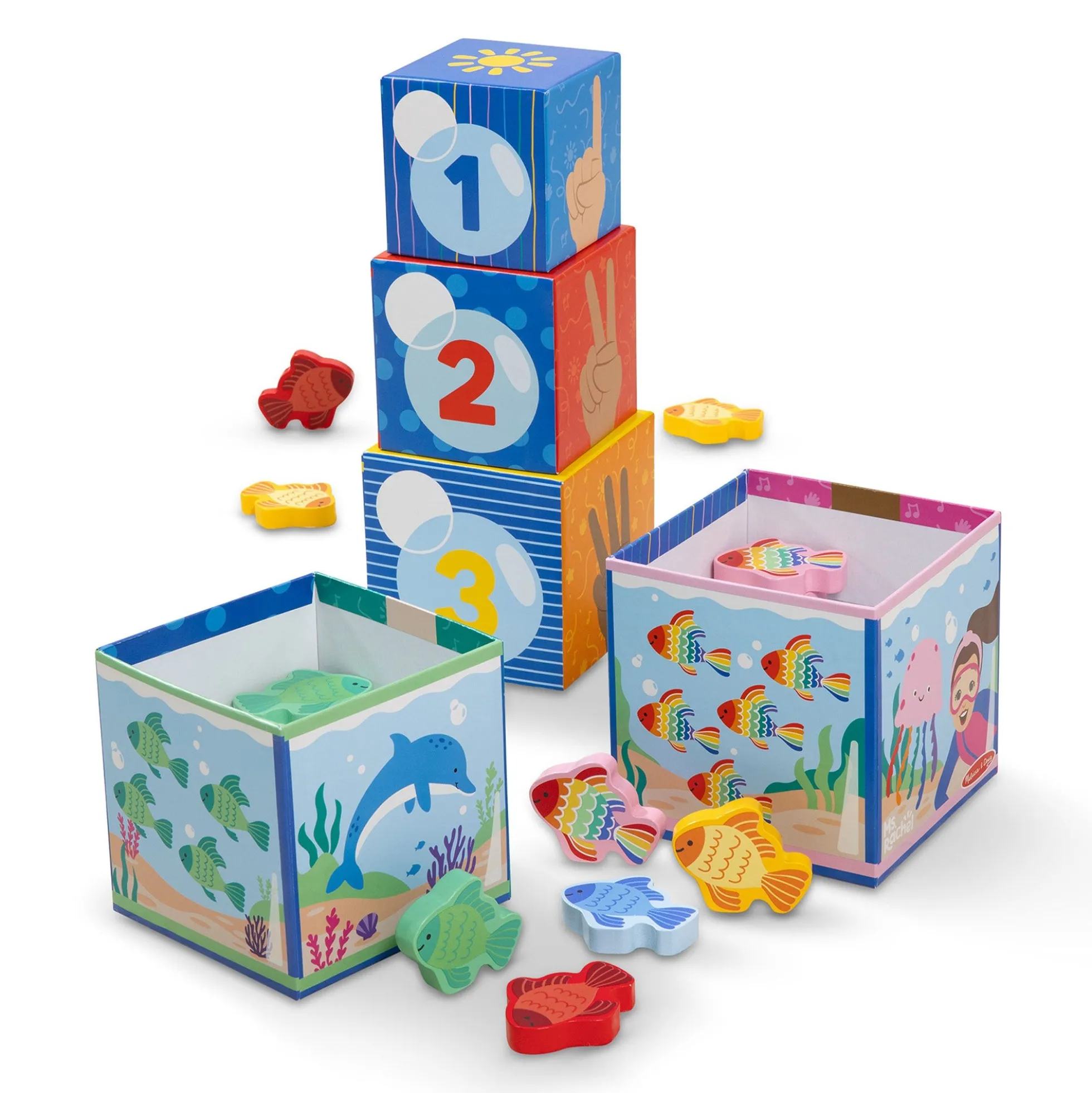 Ms. Rachel™ Sort & Count Nesting Blocks