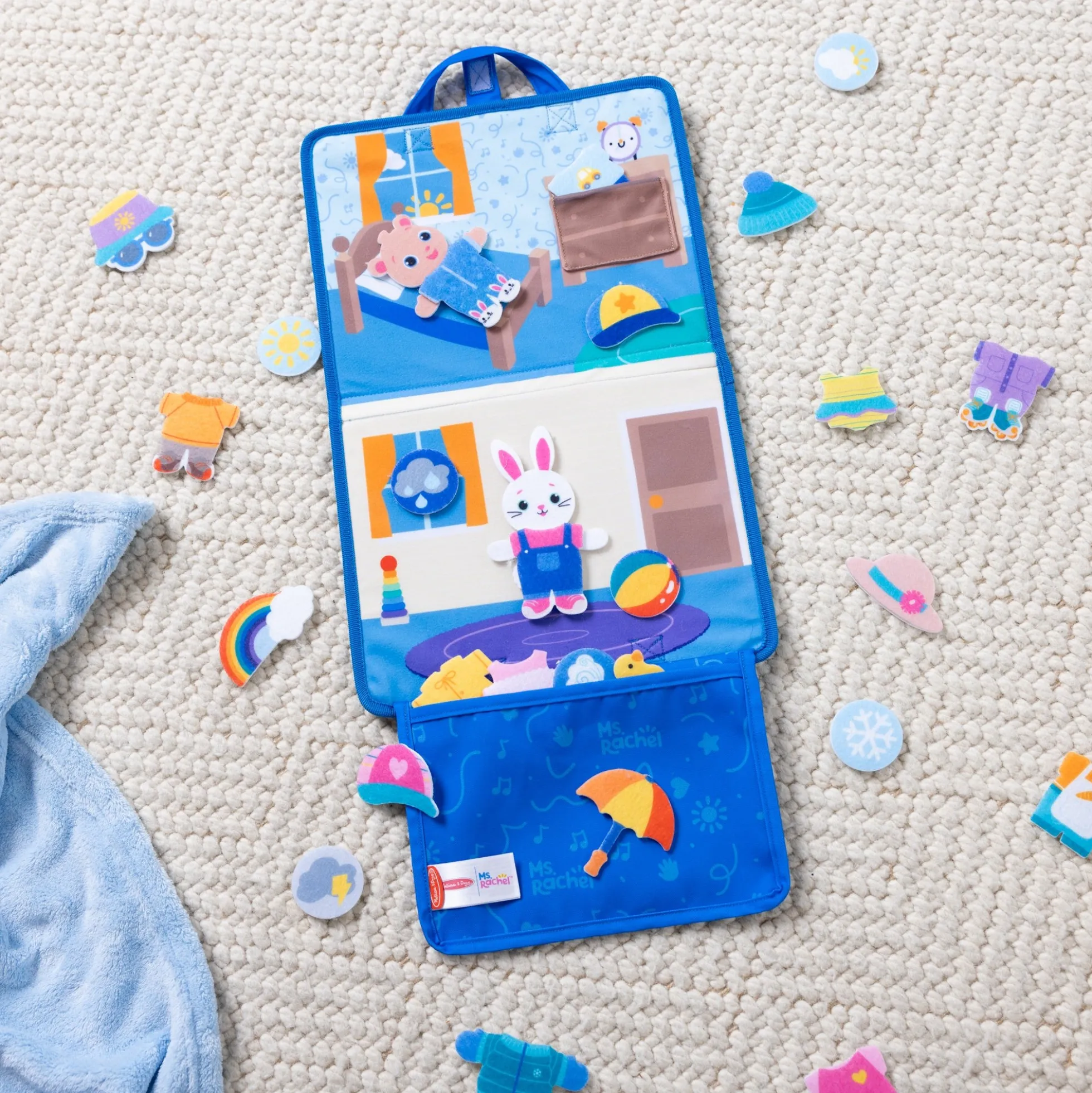 Ms. Rachel™ What to Wear Felt Activity Board