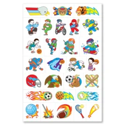 My First Temporary Tattoos: 100+ Kid-Friendly Tattoos - Adventure, Creatures, Sports, and More