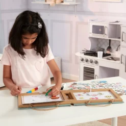 Natural Play: Play, Draw, Create Reusable Drawing & Magnet Kit – Ocean