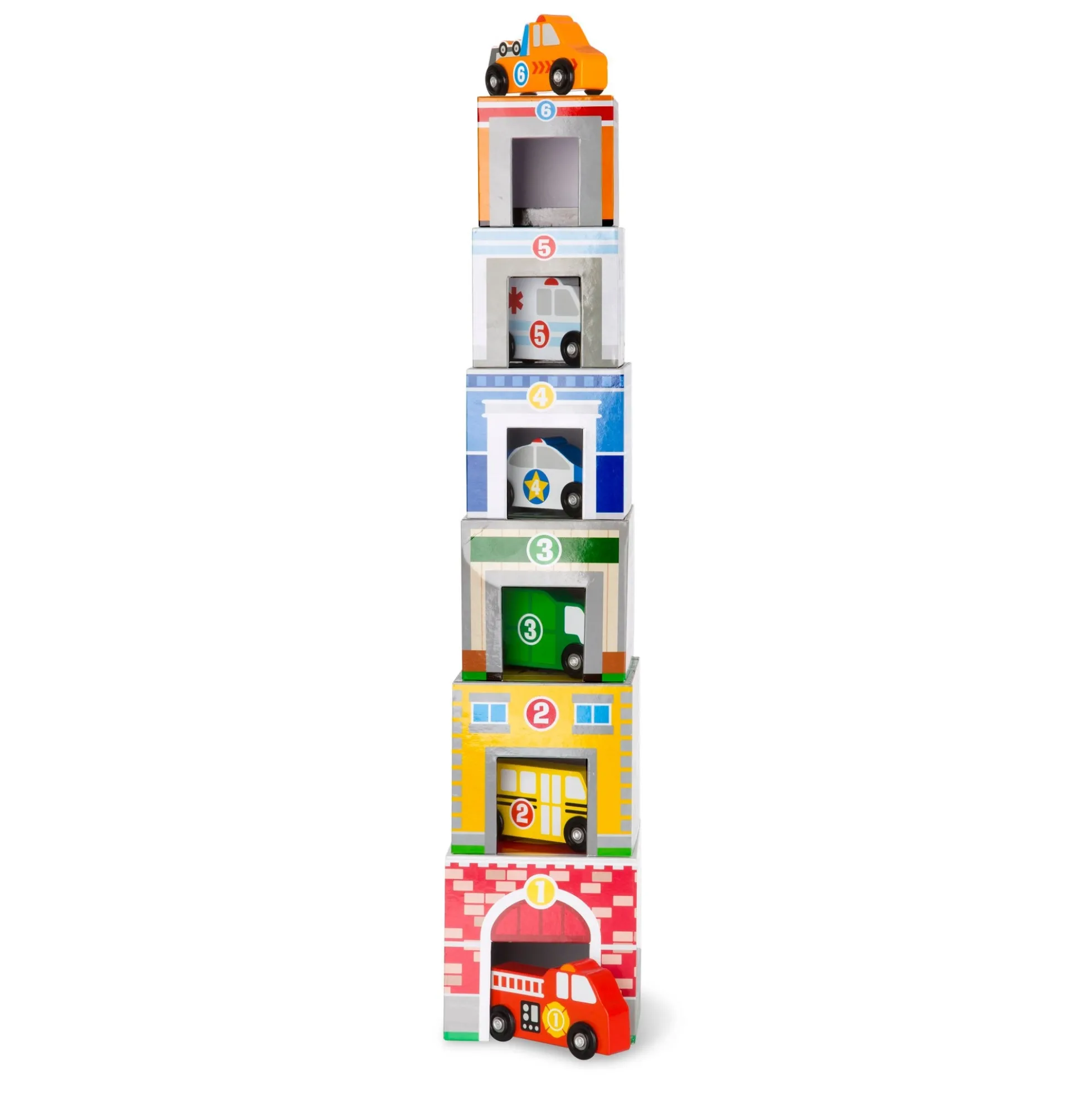 Nesting & Sorting Buildings & Vehicles