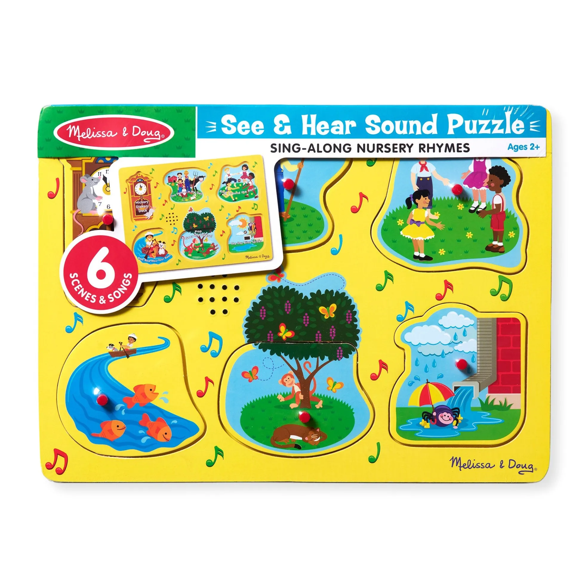 Nursery Rhymes 1 Sound Puzzle - 6 PIeces